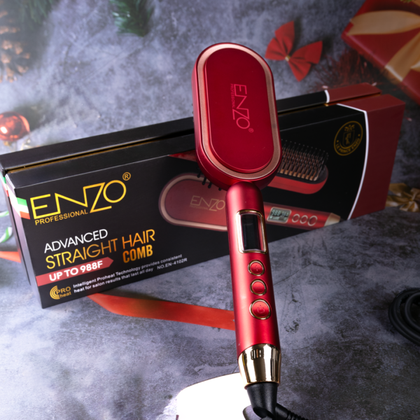 ⁦Brosse électrique pour cheveux avec sérum, Enzo, UP TO 988F⁩ - الصورة ⁦4⁩